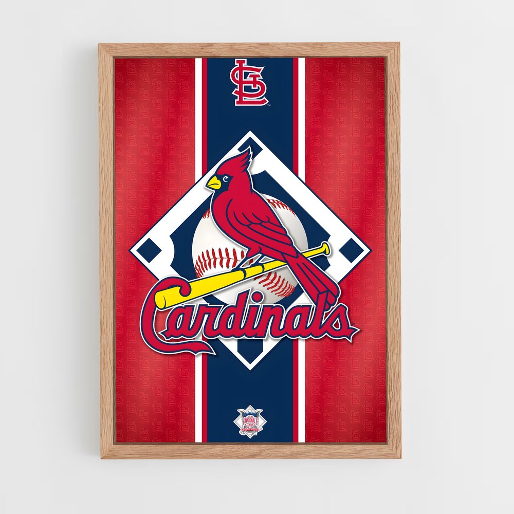 Poster Cardinal's Pride – affiche Baseball (vue 4)